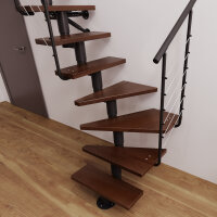 Platzsparende Mittelholmtreppe - Dixi Plus