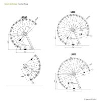 Platzsparende Spindeltreppe - Nova