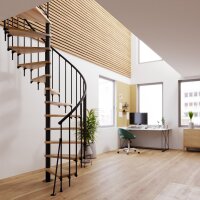 Platzsparende Spindeltreppe - Nova