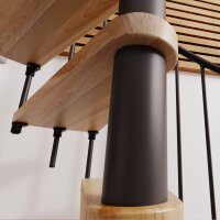 Platzsparende Spindeltreppe - Nova