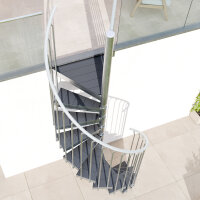 Spindeltreppe für Außen - Scalu