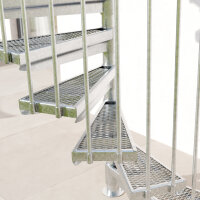 Spindeltreppe für Außen - Scalu
