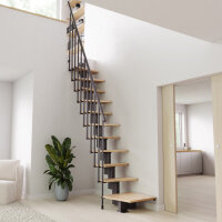 Platzsparende Mittelholmtreppe - Edge Plus