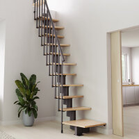 Platzsparende Mittelholmtreppe - Edge Plus