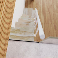 Platzsparende Mittelholmtreppe - Edge Plus