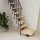 Raumspartreppe Edge PLUS - Grau, - 284cm (10 Stufen + Podest)