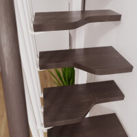 Platzsparende Mittelholmtreppe - Loft