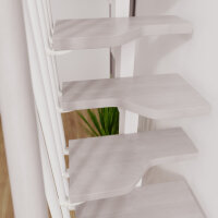 Platzsparende Mittelholmtreppe - Loft