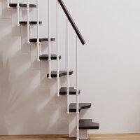 Platzsparende Mittelholmtreppe - Loft