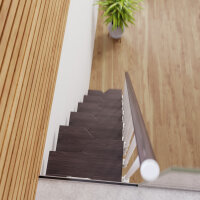 Platzsparende Mittelholmtreppe - Loft