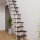 Platzsparende Mittelholmtreppe - Loft