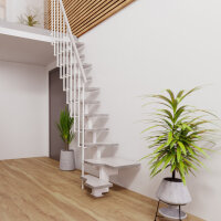 Platzsparende Mittelholmtreppe - Loft Plus