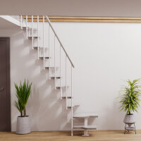 Platzsparende Mittelholmtreppe - Loft Plus