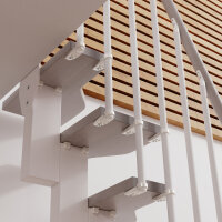 Platzsparende Mittelholmtreppe - Loft Plus