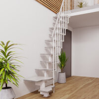 Platzsparende Mittelholmtreppe - Loft Plus