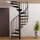 Platzsparende Spindeltreppe - F20