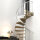 Platzsparende Spindeltreppe - C20